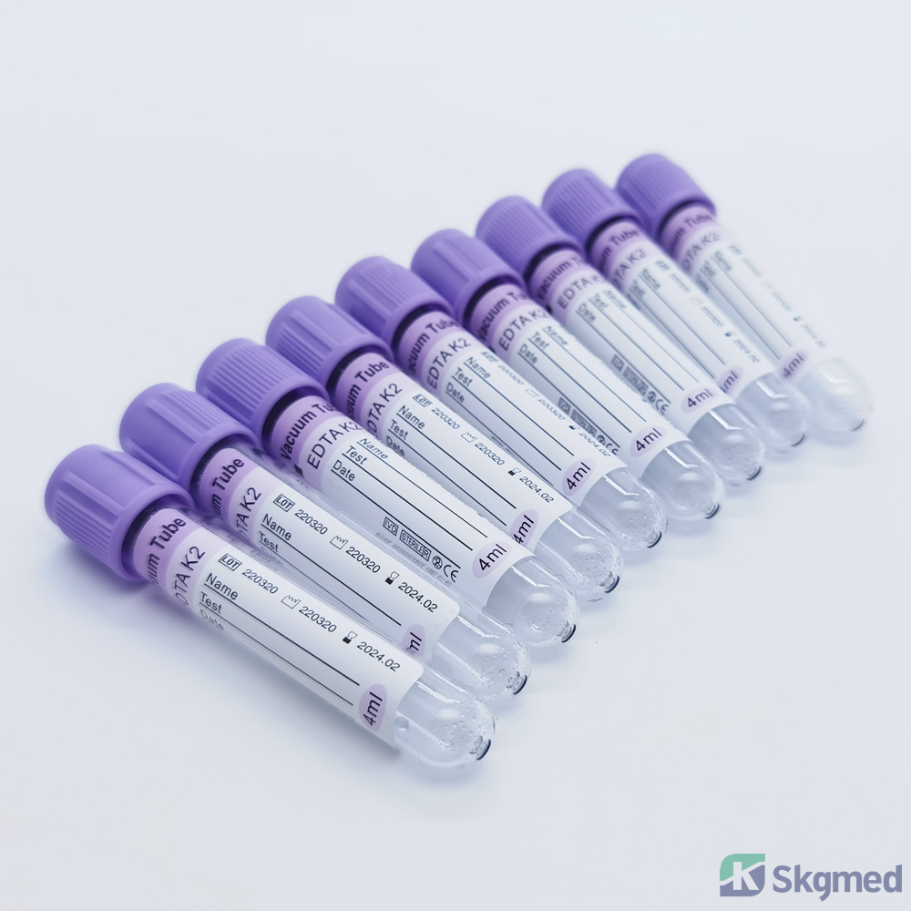 Disposable Blood Collection Tube EDTA K2 