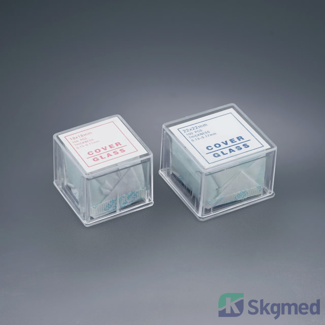 Microscope dekglas