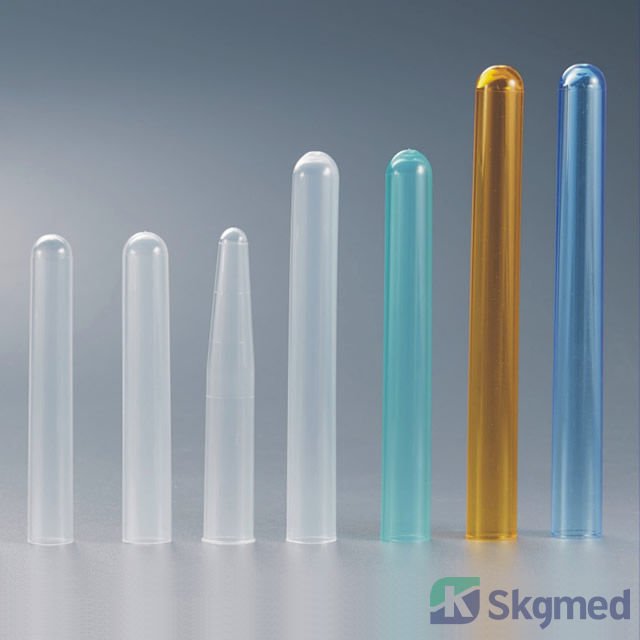 Mtihani wa Tube, PP au nyenzo za PS