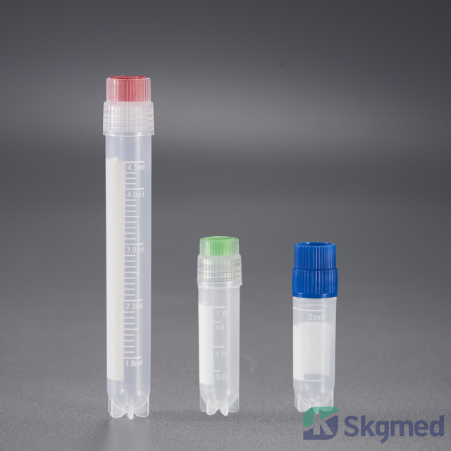 Cryovials. Uzi wa Nje 4.5ml, 3.5ml, 2ml, 1.8ml, 1.0ml
