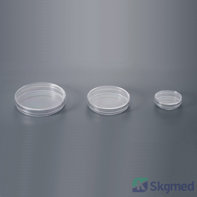 จานเพาะเชื้อ 70x15มม., 60x15มม., 35x15มม., เซลล์คิวเจอร์