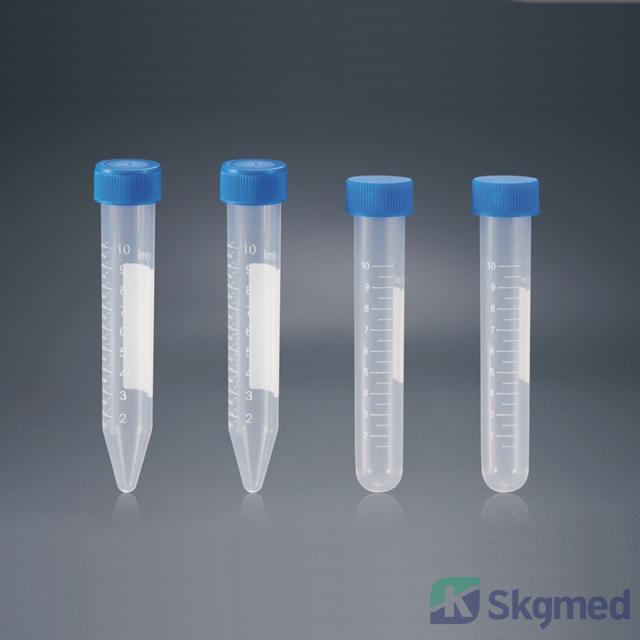 10мл епрувета за центрифугу, конусно и округло дно