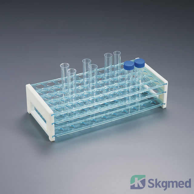 Stojan na zkumavky Polystyren Bočn&iacute; posuv